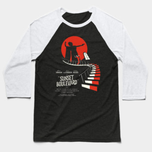 Sunset Boulevard Baseball T-Shirt