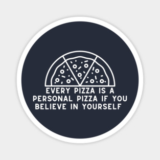 Personal Pizza Magnet