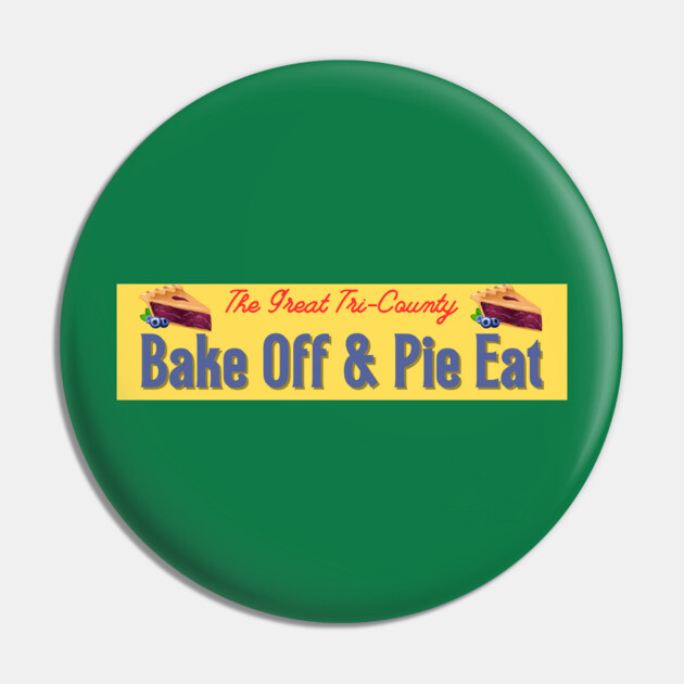 Stand by Me at The Pie Eating Contest Pin by Low Life Shirts