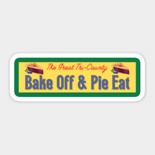 Stand by Me at The Pie Eating Contest Sticker