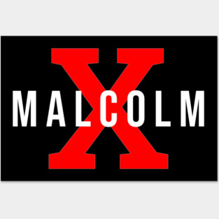Malcolm X Posters and Art