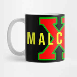 Malcolm X - Pan African Colors Mug