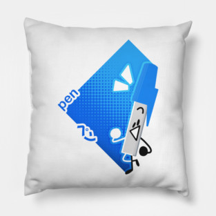BFDI Pen (Shikaku Pack) Pillow