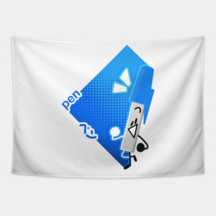 BFDI Pen (Shikaku Pack) Tapestry