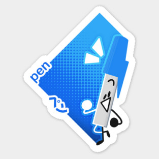 BFDI Pen (Shikaku Pack) Sticker