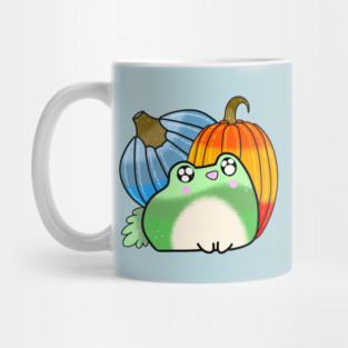 Halloween froggy pumpkin spooky season Mug