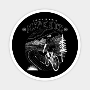 Maverick, Freedom on Wheels Magnet