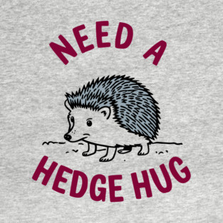 Need a Hedge Hug Cute Hedgehog Animal Pun T-Shirt