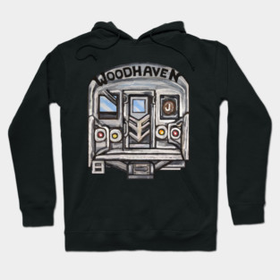 J Train of Woodhaven Queens NY Hoodie