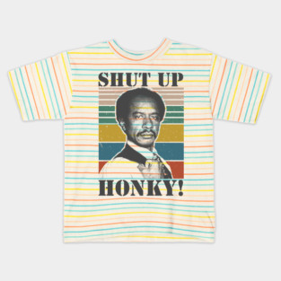 Shut Up Honky! - The Jeffersons Retro Kids T-Shirt