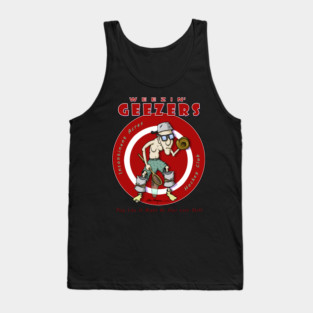 Weezin' Geezers Hockey Club - Goalie Tank Top
