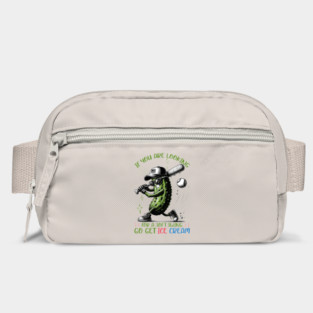 Funny Baseball Player Baseball Lover Bag