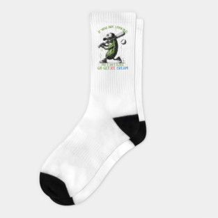 Funny Baseball Player Baseball Lover Socks