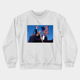 Trump After Assassination Attempt Crewneck Sweatshirt