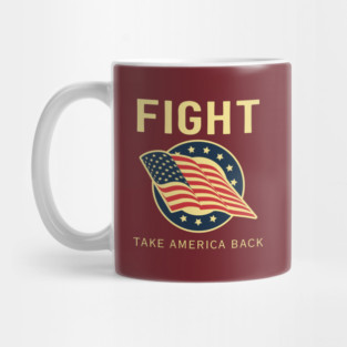 Fight MAGA Donald Trump 2024 Mug