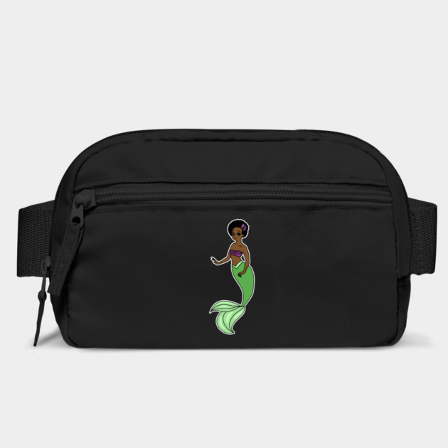 Cute Afro Mermaid Beautiful Black Woman Melanin by logiamerch