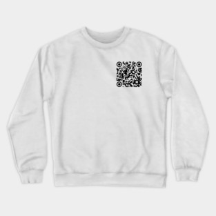 Never gonna give you up - QR code Crewneck Sweatshirt