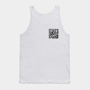 Never gonna give you up - QR code Tank Top