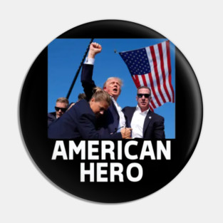 trump shot assassination Pin
