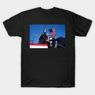 trump shot assassination T-Shirt