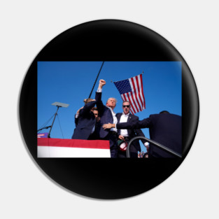 trump shot assassination Pin