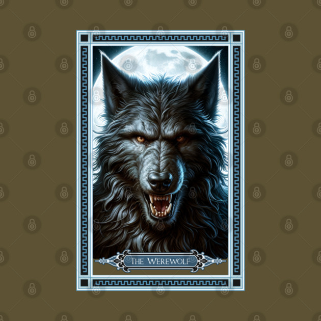 The Werewolf Tarot Card by HolidayBug