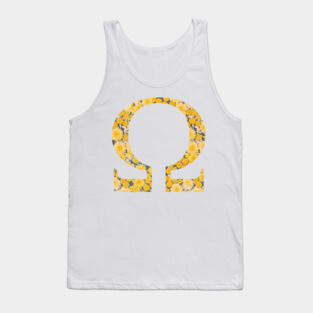 Omega Sunflower Sticker Tank Top