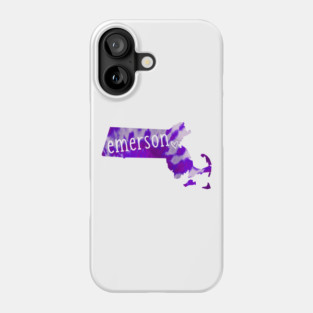 Tie Dye Emerson College Phone Case