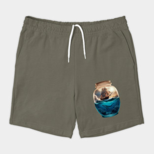Ship in Jar Shorts
