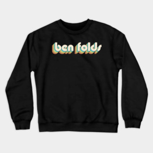 ben folds - vintage color Crewneck Sweatshirt