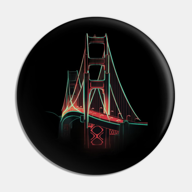 Golden Gate Bridge Pin by animegirlnft