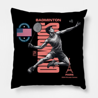 PARIS - Team USA - OLYMPICS 2024 - BADMINTON - 1 Pillow