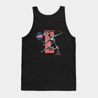 PARIS - Team USA - OLYMPICS 2024 - BADMINTON - 1 Tank Top