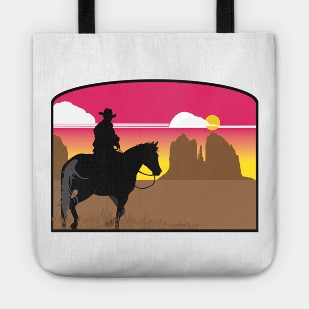 Arizona Cowboy Tote by DickinsonDesign