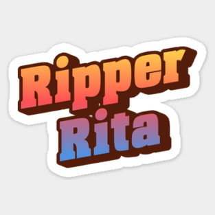 Ripper Rita Sticker