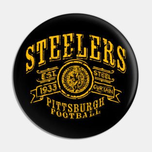 Steelers Vintage Football Pin