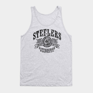 Steelers Vintage Football Tank Top