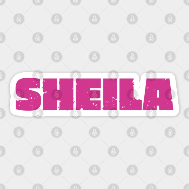 Sheila Sticker by Timeless Chaos
