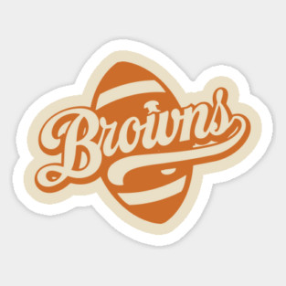 Browns Classic Sticker