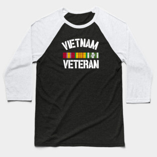 Vietnam Veteran Pride Service Ribbon Baseball T-Shirt