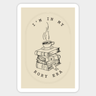In my Rory era / book lover Sticker