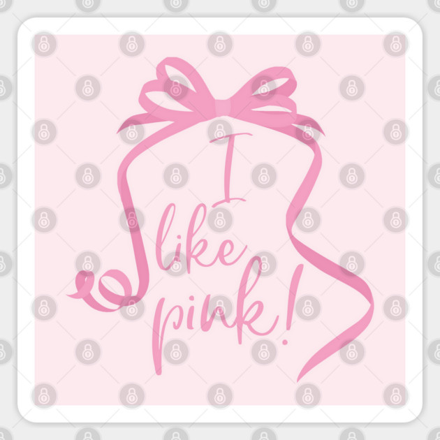 I like pink! (pink ribbon) 🎀 Sticker by Stars Hollow Mercantile