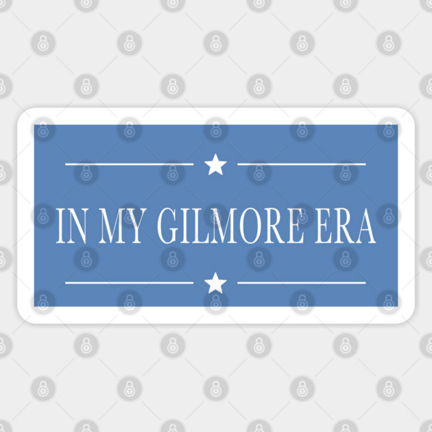 In my Gilmore era Sticker by Stars Hollow Mercantile