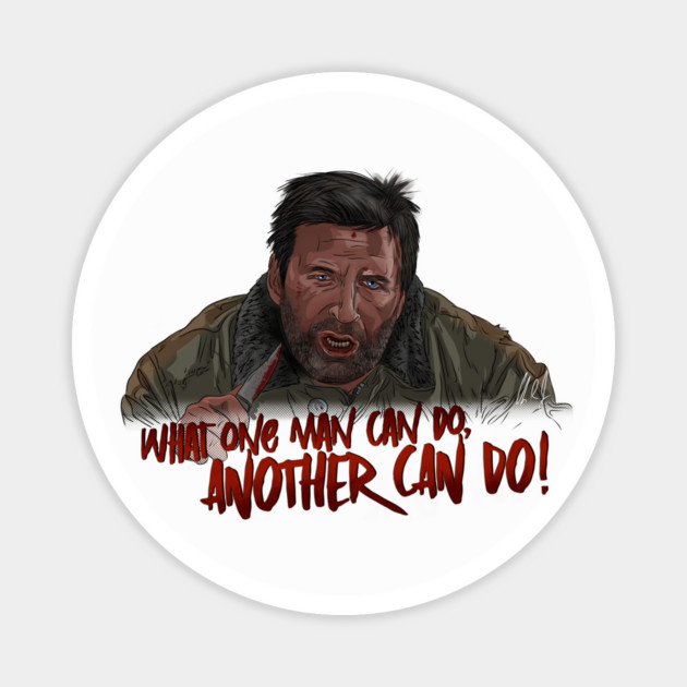 The Edge: What One Man Can Do Magnet by 51Deesigns