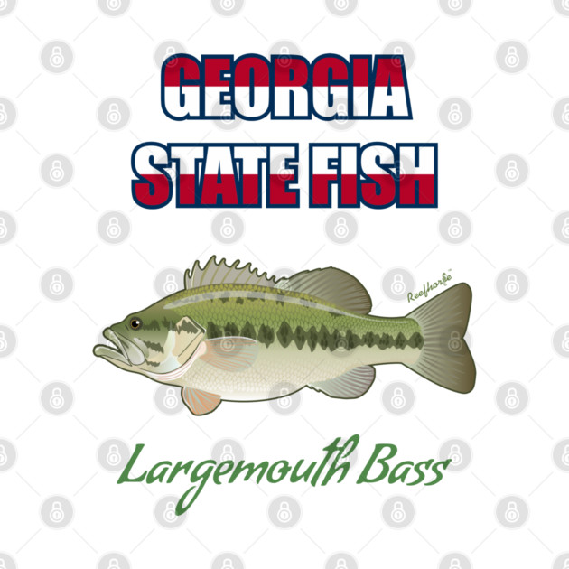 Georgia State Fish - Largemouth Bass by Reefhorse