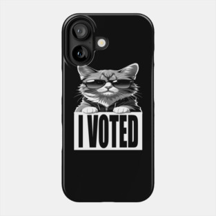 I VOTED. Phone Case
