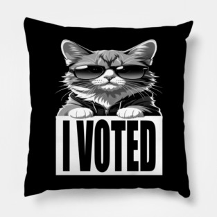 I VOTED. Pillow