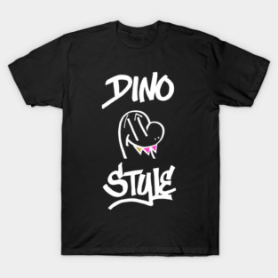Dino Style B&W T-Shirt