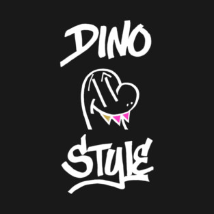 Dino Style B&W T-Shirt