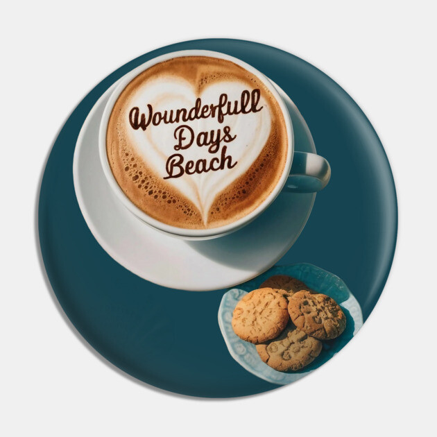 Art Hot  Latte Pin by animegirlnft